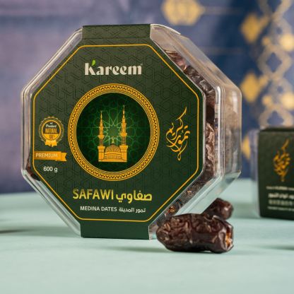  KAREEM KURMA DATES AJWA SAFAWI PREMIUM [ 600g ] FROM SUADI ARABIA