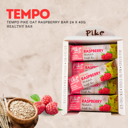 Pike Raspberry Oat Bar 40g