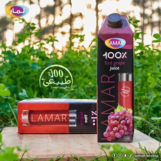 Lamar Red Grape Juice 1 Lt X 12