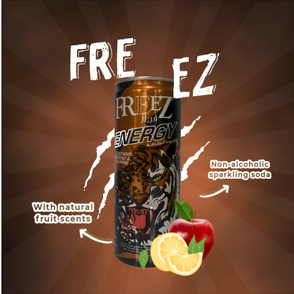 Freez-Enegry Can Soda Drink 250ml x 24