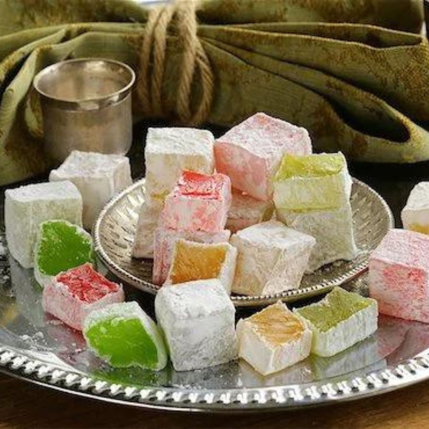 KOSKA TURKISH DELIGHT (Lokum) MIXED Flavoured - Giftable Snacks [ 250g x 12 ] - Imported From Turkey