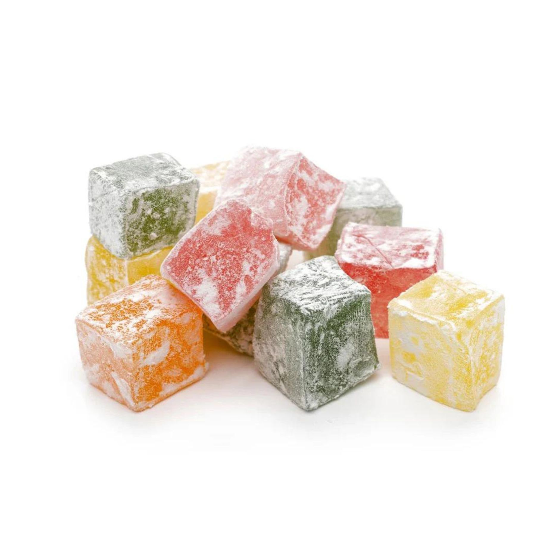 KOSKA TURKISH DELIGHT (Lokum) MIXED Flavoured - Giftable Snacks [ 125g x 24 ] - Imported From Turkey