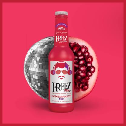 Freez Mix Pomegranate Soda Drink 275ml x 24