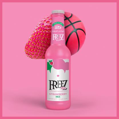 Freez Mix Strawberry Soda Drink 275ml x 24