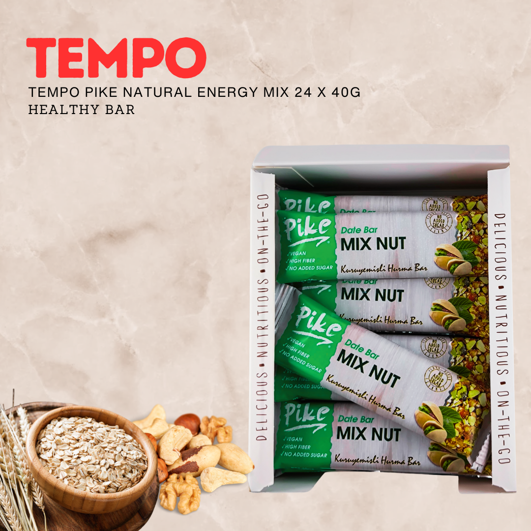 Pike Natural Energy Mix Date&Nut Bar 40g