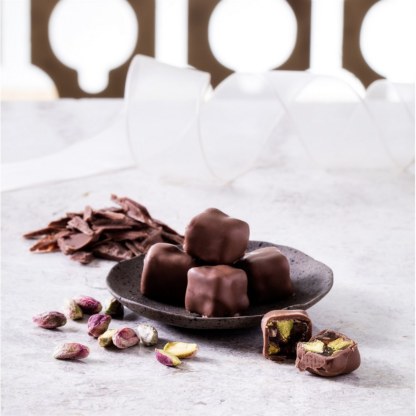 KOSKA TURKISH DELIGHT CHOCOLATE COATED ROSE FLAVOURED 140G x 12
