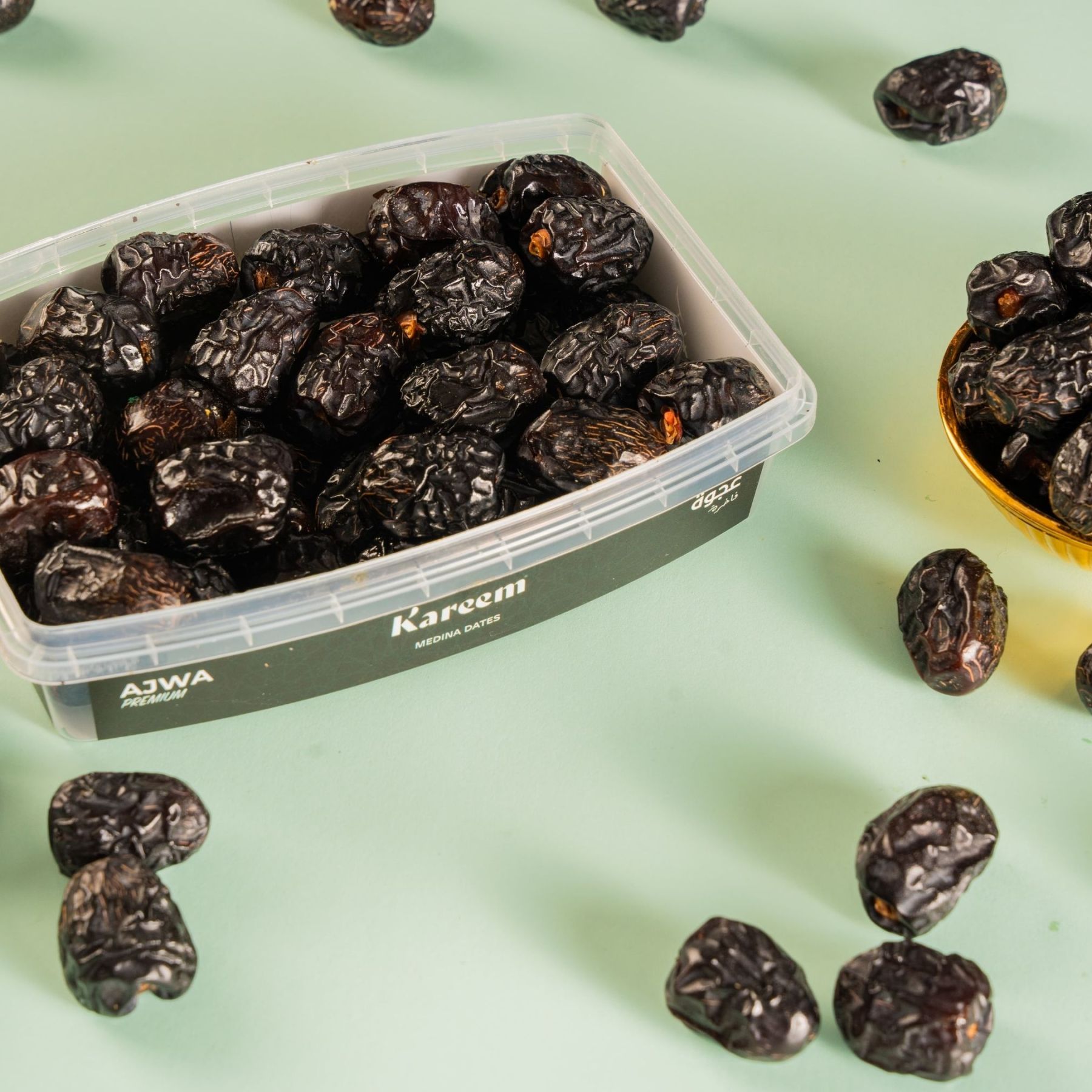 KAREEM KURMA PREMIUM DATES AJWA PREMIUM [ 400g ] FROM SUADI ARABIA