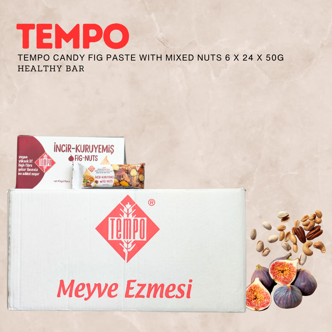 Tempo Fig Paste with Mix Nuts 50g