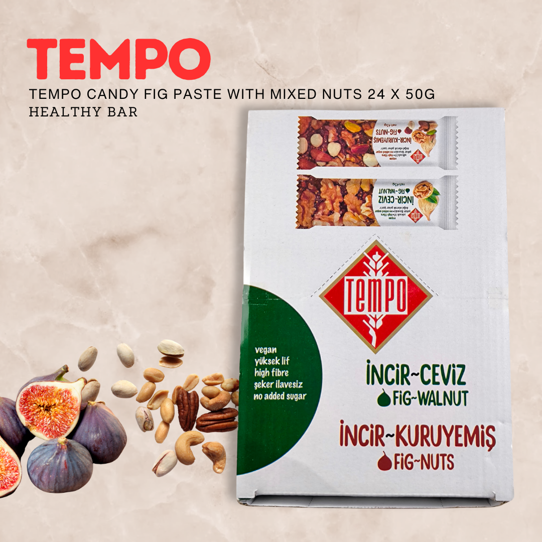Tempo Fig Paste with Mix Nuts 50g