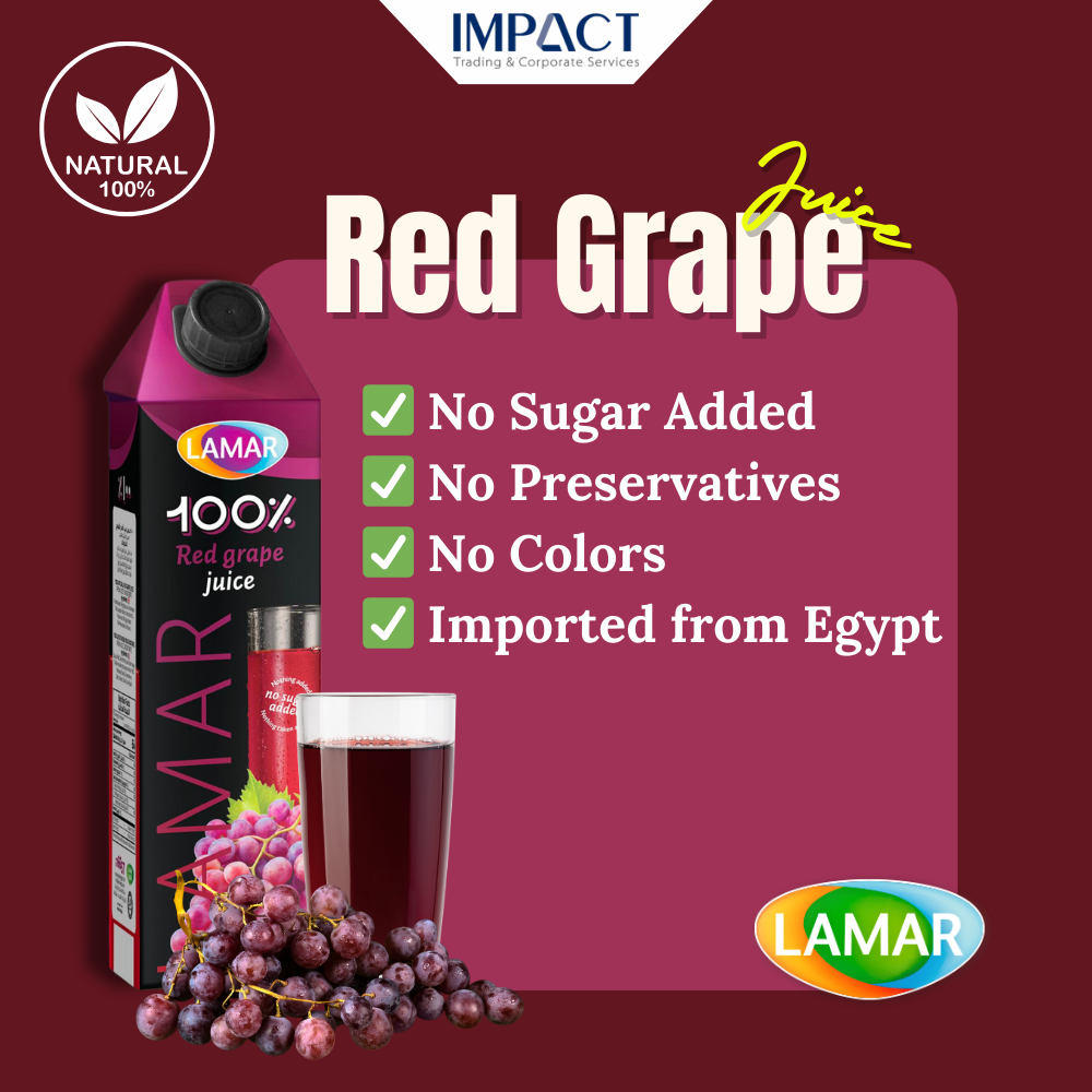 Lamar Red Grape Juice 1 Lt X 12-Impact TCS