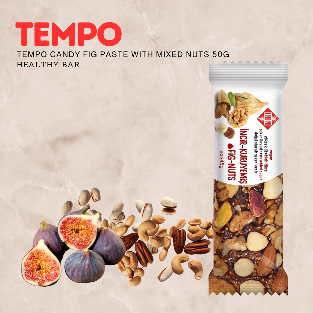 Tempo Fig Paste with Mix Nuts 50g-Impact TCS