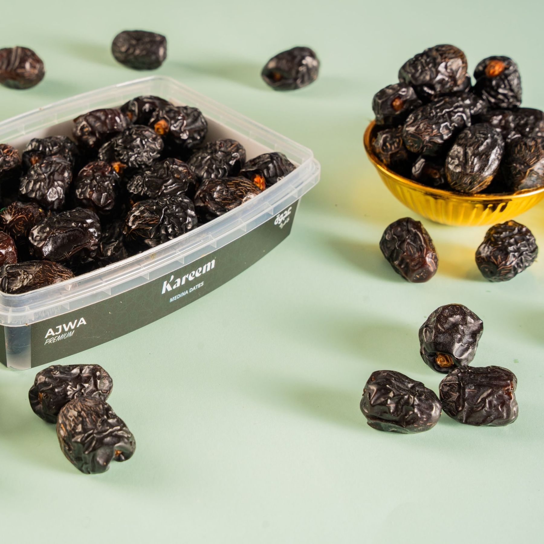 KAREEM KURMA PREMIUM DATES AJWA PREMIUM [ 400g ] FROM SUADI ARABIA