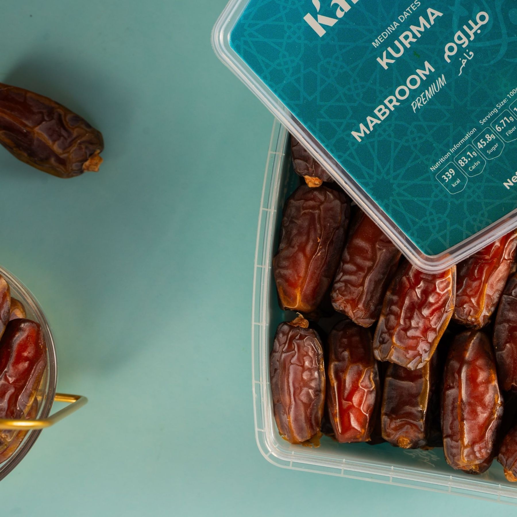 KAREEM KURMA PREMIUM DATES AJWA MABROOM [ 400g ] FROM SUADI ARABIA