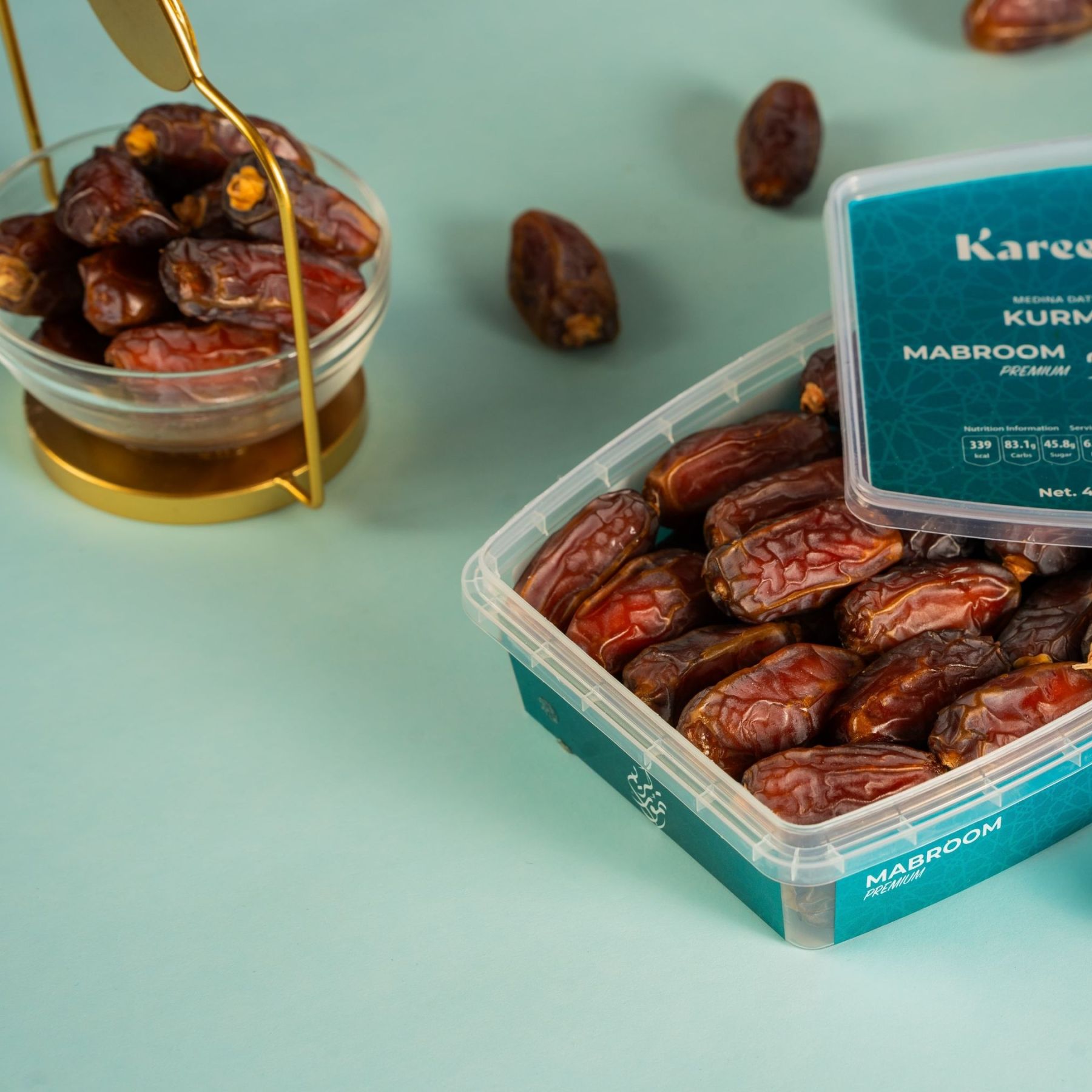 KAREEM KURMA PREMIUM DATES AJWA MABROOM [ 400g ] FROM SUADI ARABIA