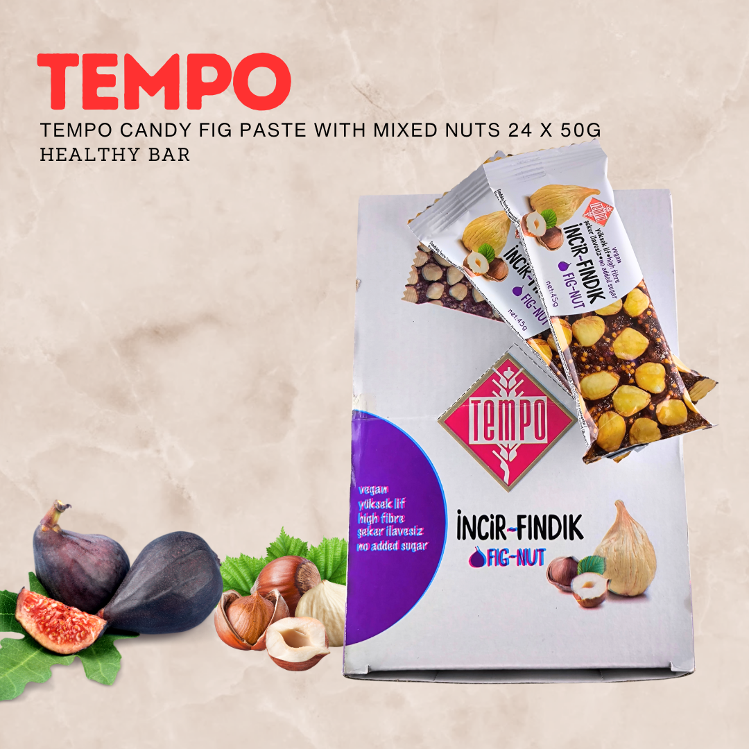 Tempo Fig Paste with Hazelnut 45g
