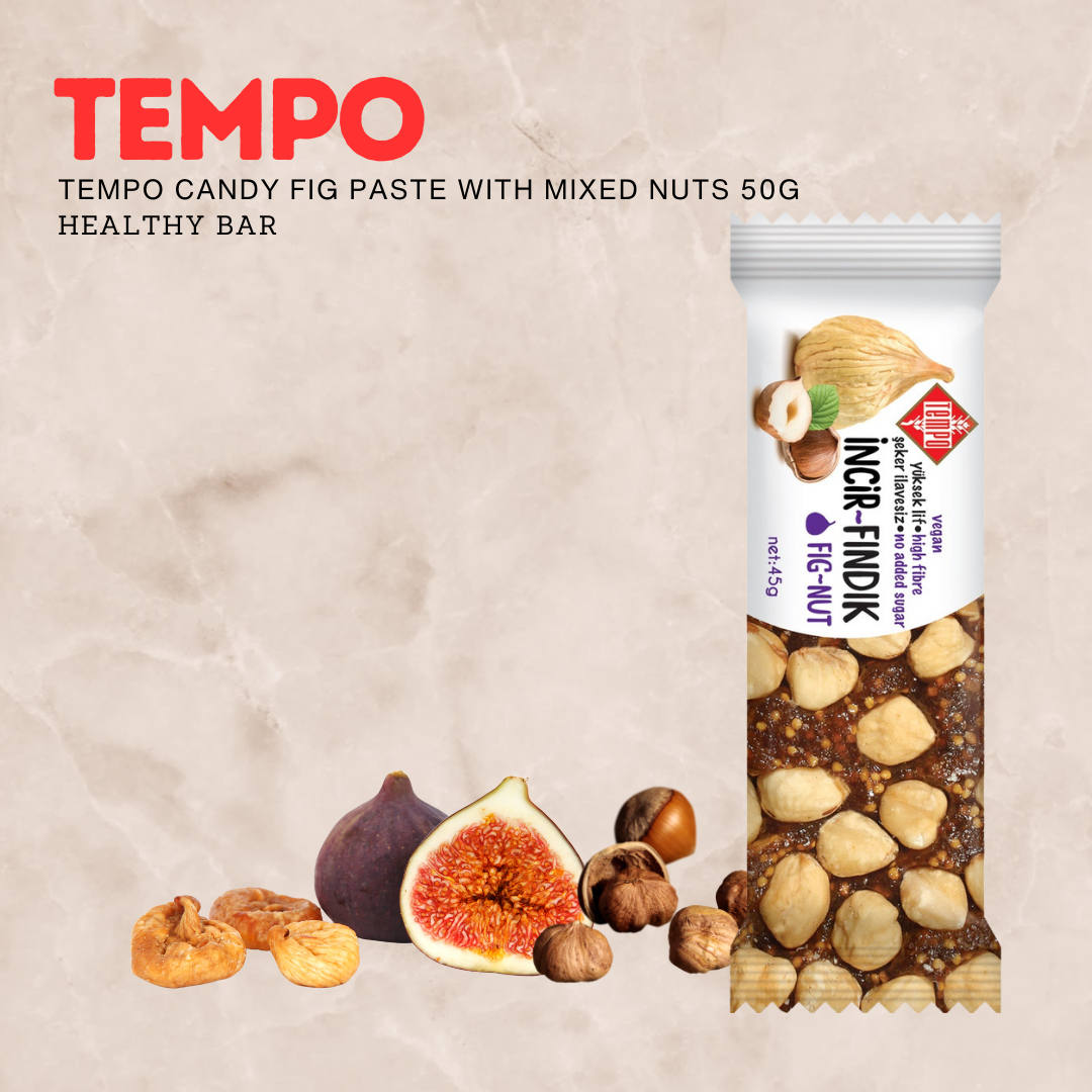 Tempo Fig Paste with Hazelnut 45g
