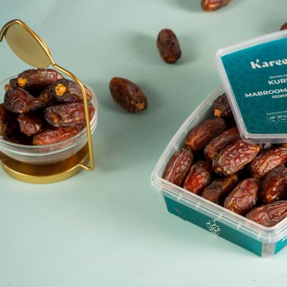KAREEM KURMA PREMIUM DATES AJWA MABROOM [ 400g ] FROM SUADI ARABIA