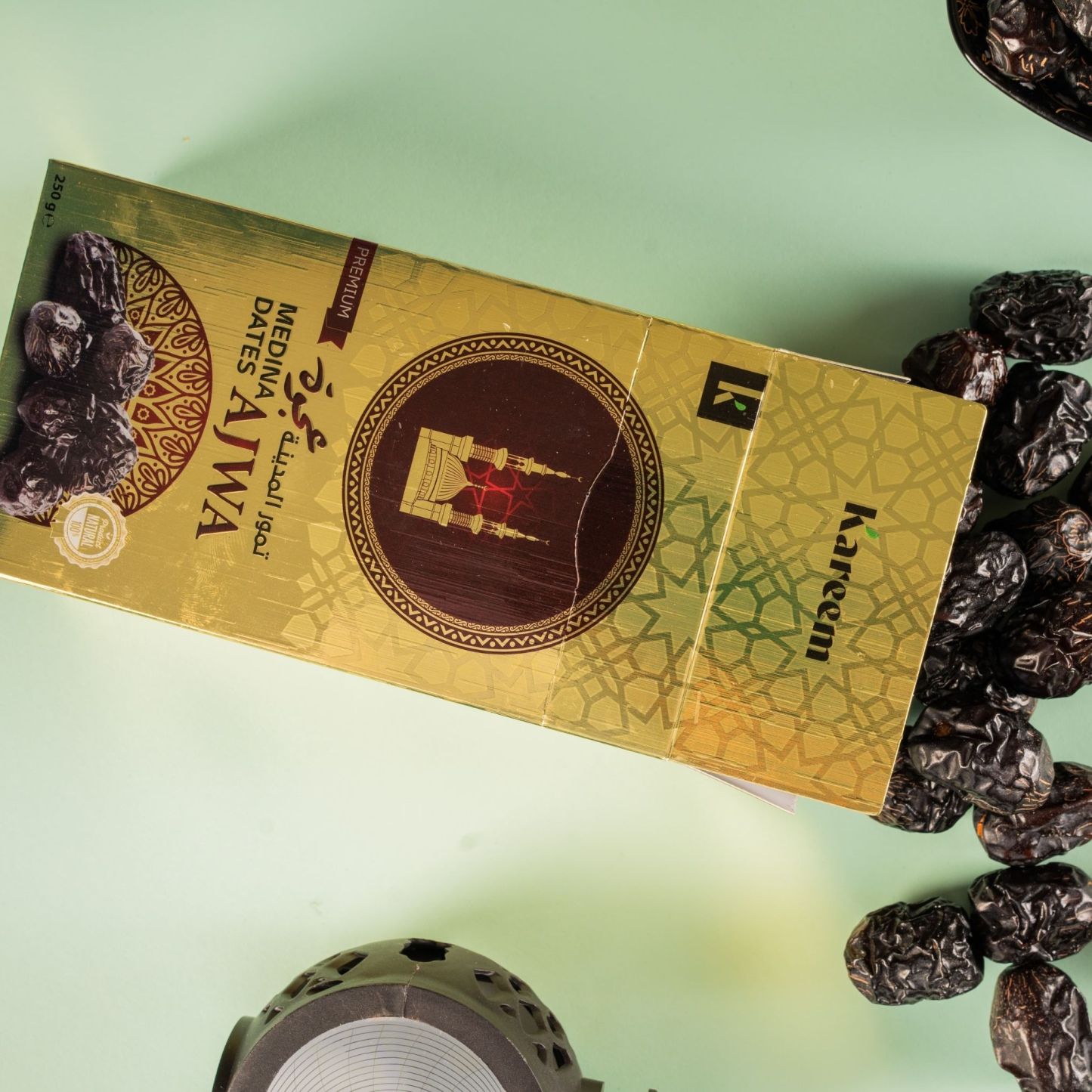 KAREEM DATES AJWA PREMIUM VIP JUMBO 250g From Saudi Arabia