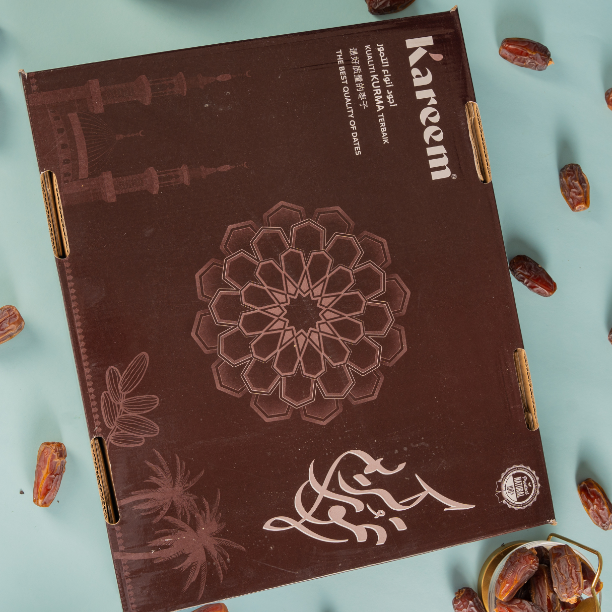 KAREEM KURMA PREMIUM MABROOM Mix L [ 5kg ] DIIMPORT DARI MADINAH - STOK BARU