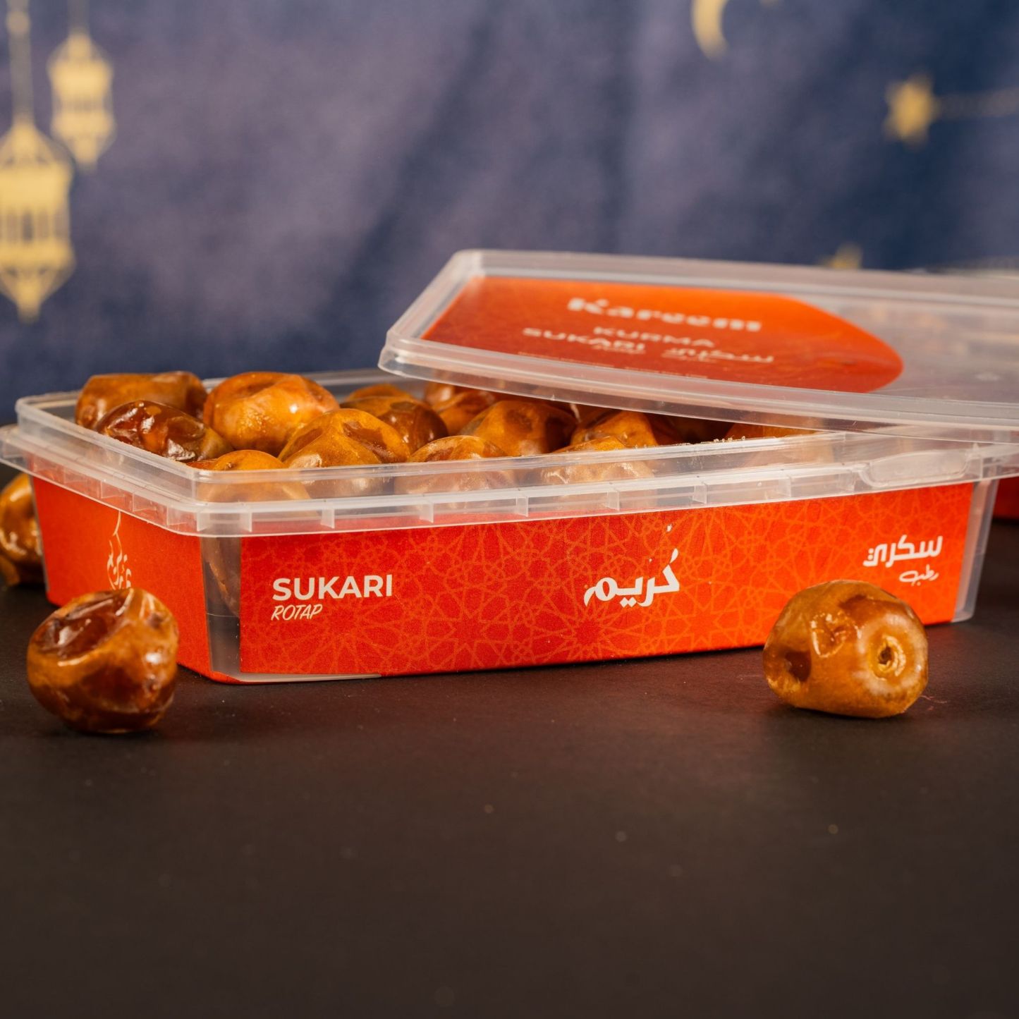 KAREEM KURMA PREMIUM DATES SUKARI ( RUTAB ) [ 400g ] FROM SUADI ARABIA