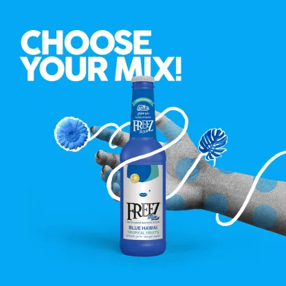 Freez Mix Blue Hawaii Soda Drinks
