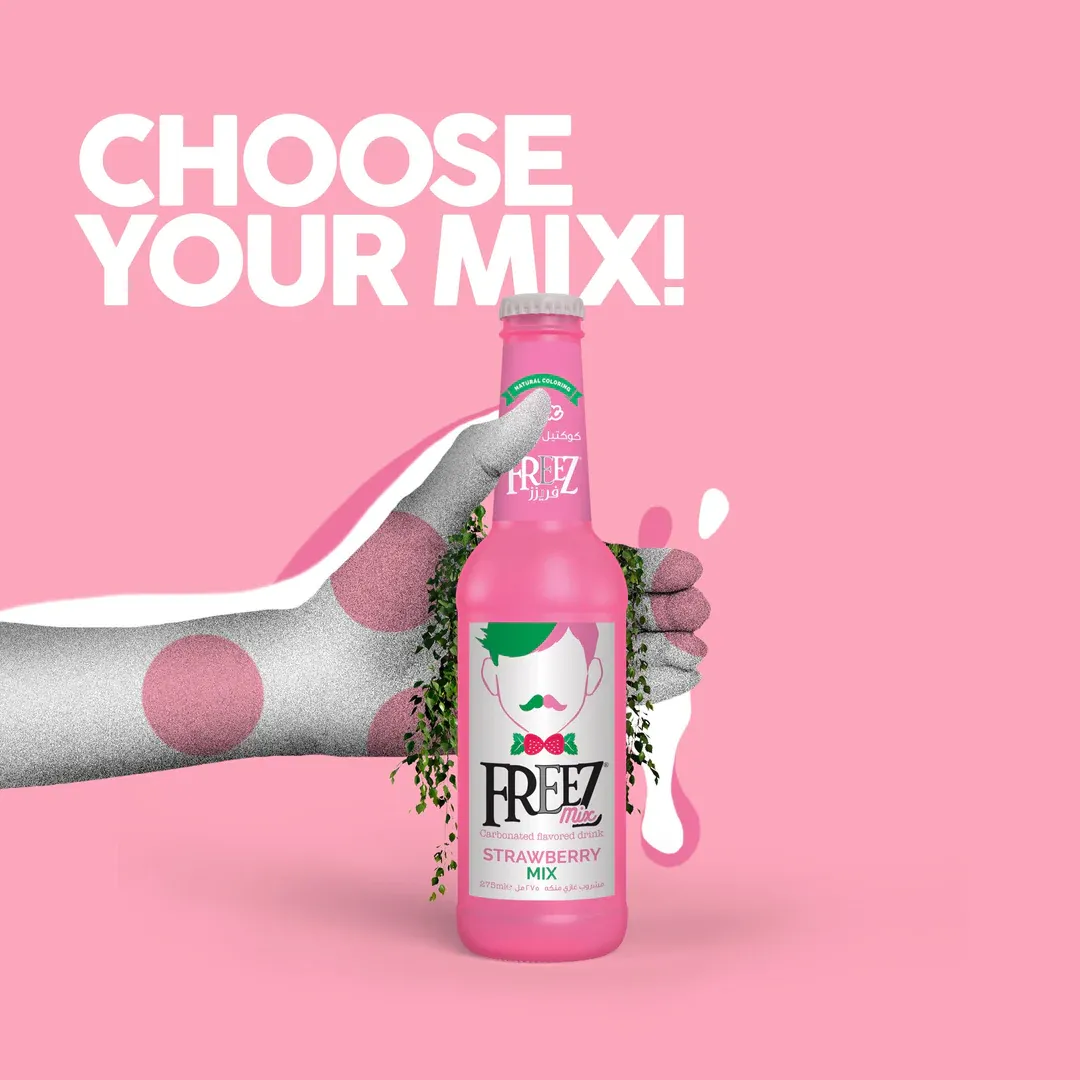 Freez Mix Strawberry Mix Soda Drink