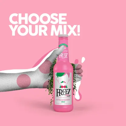 Freez Mix Strawberry Mix Soda Drink