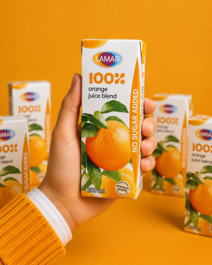 LAMAR [JUICE & DRINK 200ML] IMPORTED FROM EGYPT - LESS SUGAR, NO PRESERVATIVES