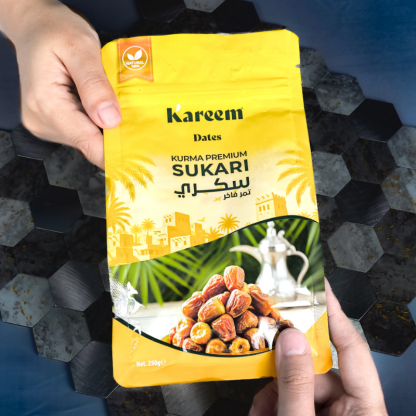 KAREEM KURMA SUKARI MOFATAL 250g - Exclusive Pouch