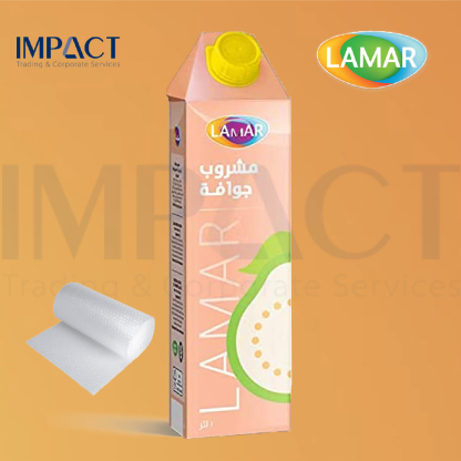 LAMAR [GUAVA DRINK 1L] IMPORTED FROM EGYPT - LESS SUGAR, NO PRESERVATIVES