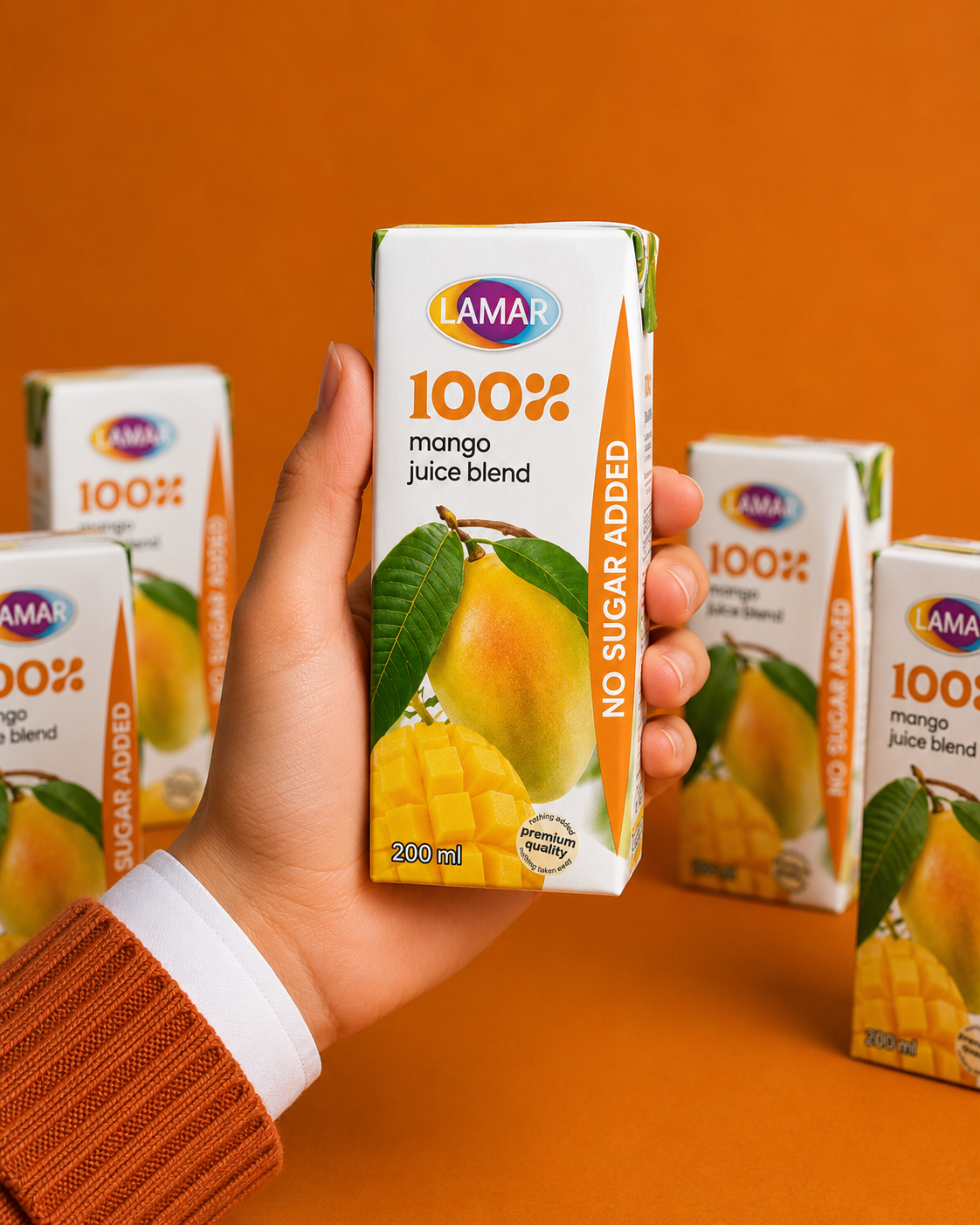 LAMAR [JUICE & DRINK 200ML] IMPORTED FROM EGYPT - LESS SUGAR, NO PRESERVATIVES