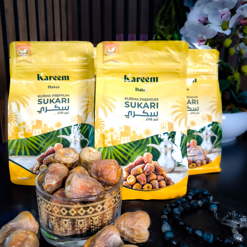 KAREEM KURMA SUKARI MOFATAL 250g - Exclusive Pouch