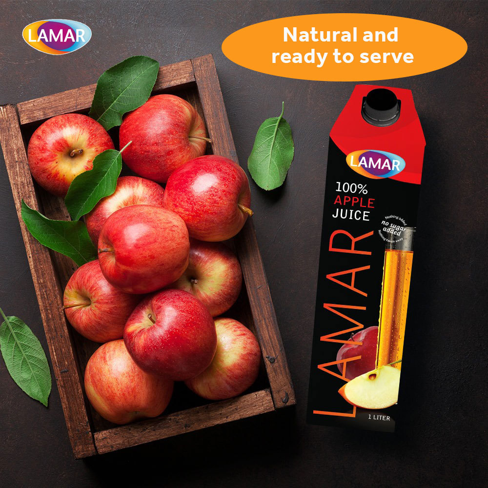 Lamar Apple Juice 1 Lt X 12