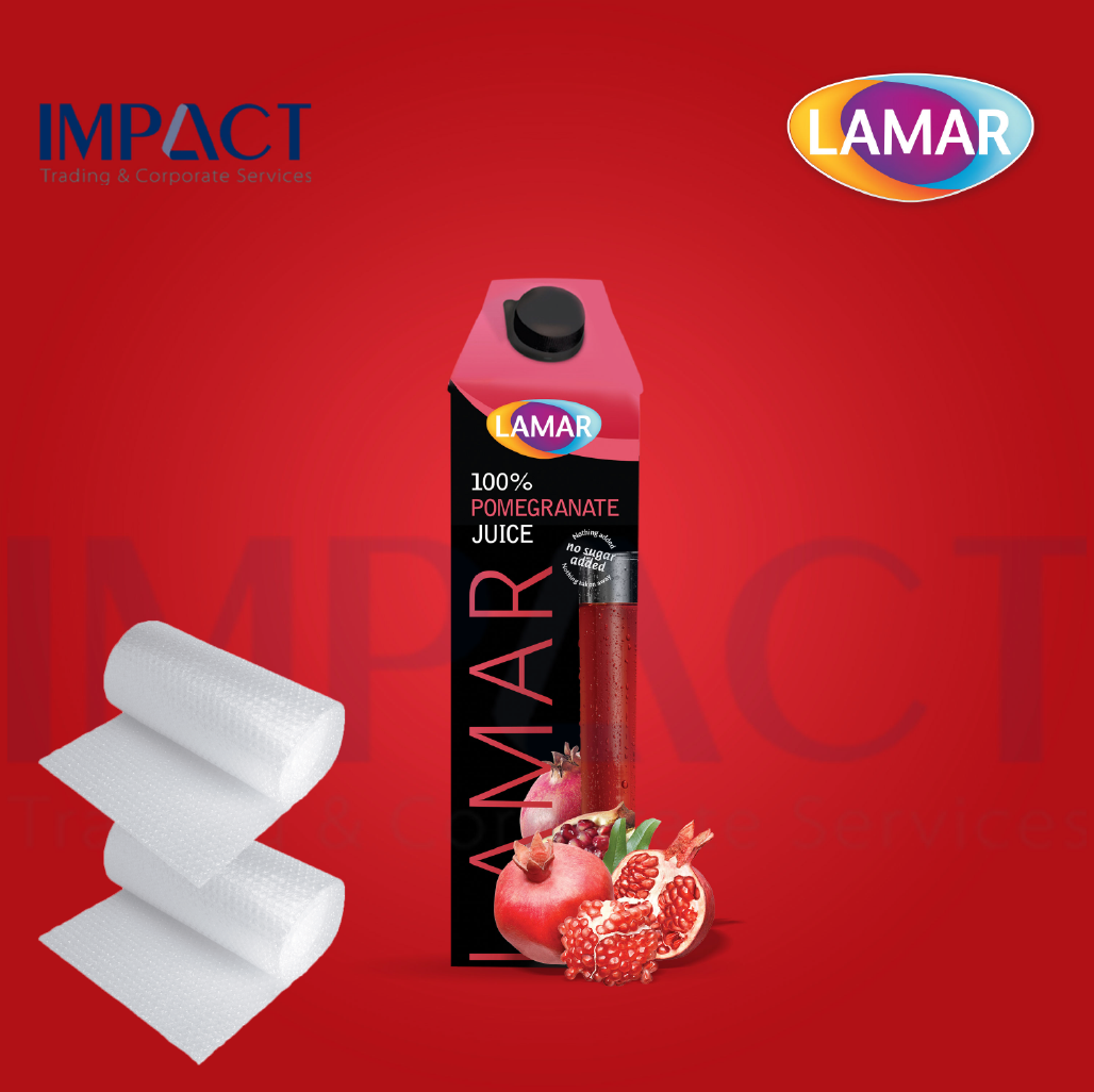 LAMAR [POMEGRANATE JUICE 1L] 100% NATURAL IMPORTED FROM EGYPT - NO ADDED SUGAR, NO PRESERVATIVES
