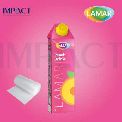 LAMAR [PEACH DRINK 1L] IMPORTED FROM EGYPT - LESS SUGAR, NO PRESERVATIVES