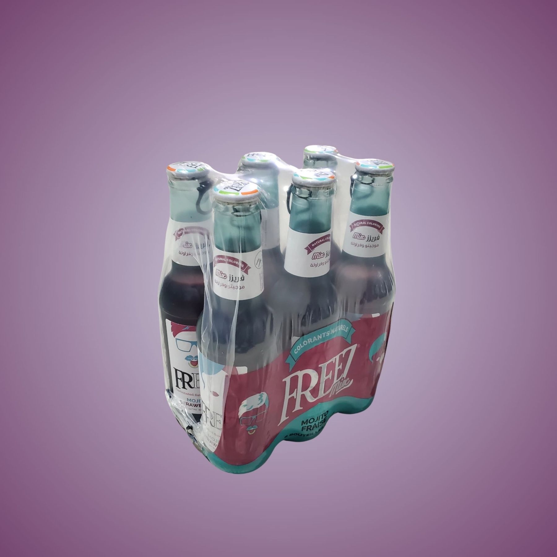 Freez Mix Mojito Strawberry Carbonated Flavored Soda Drink 275ml