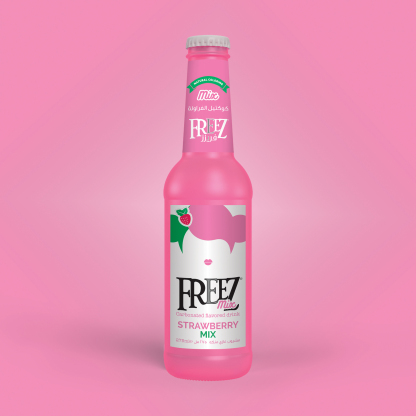 Freez Mix Strawberry Soda Drink 275ml x 24
