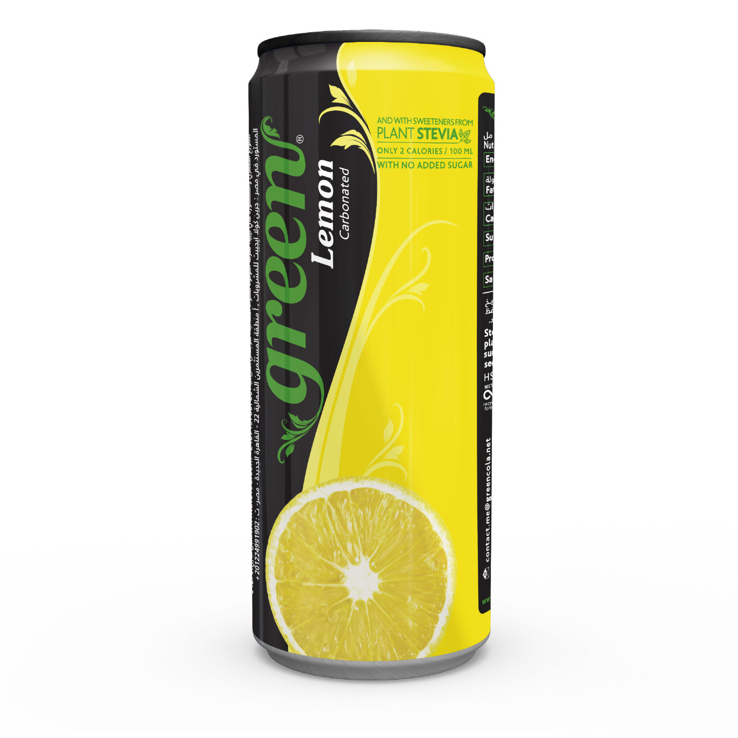 Green Lemon 330ml – Naturally Sweetened Soft Drink - No Sugar Added