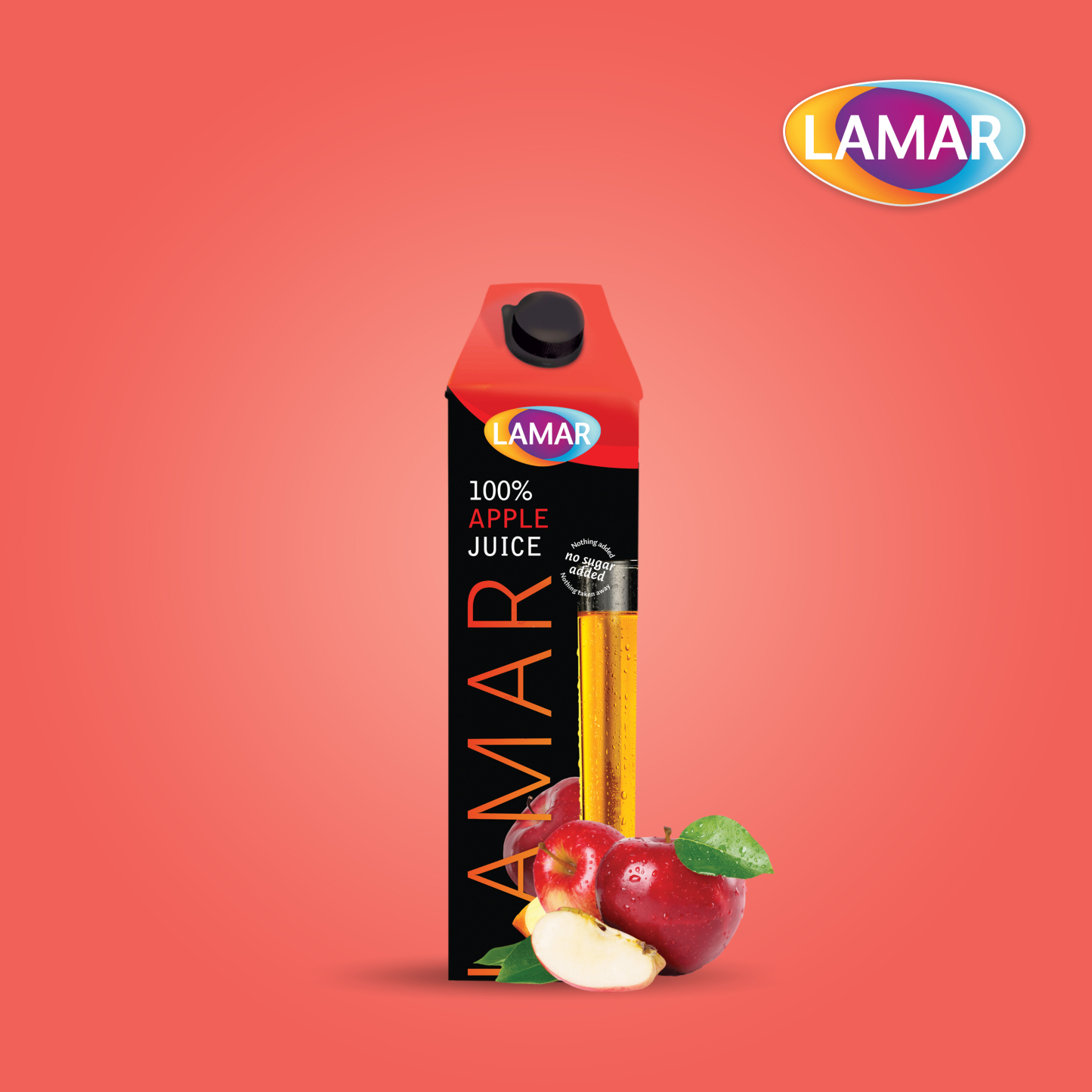 Lamar Apple Juice 1 Lt X 12