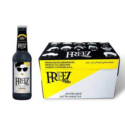 Freez Mix Lemon Ginger Soda Drink 275ml x 24