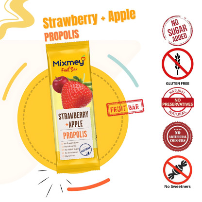 MIXMEY Strawberry + Propolis Fruit Bar 25 g x 24 x 12