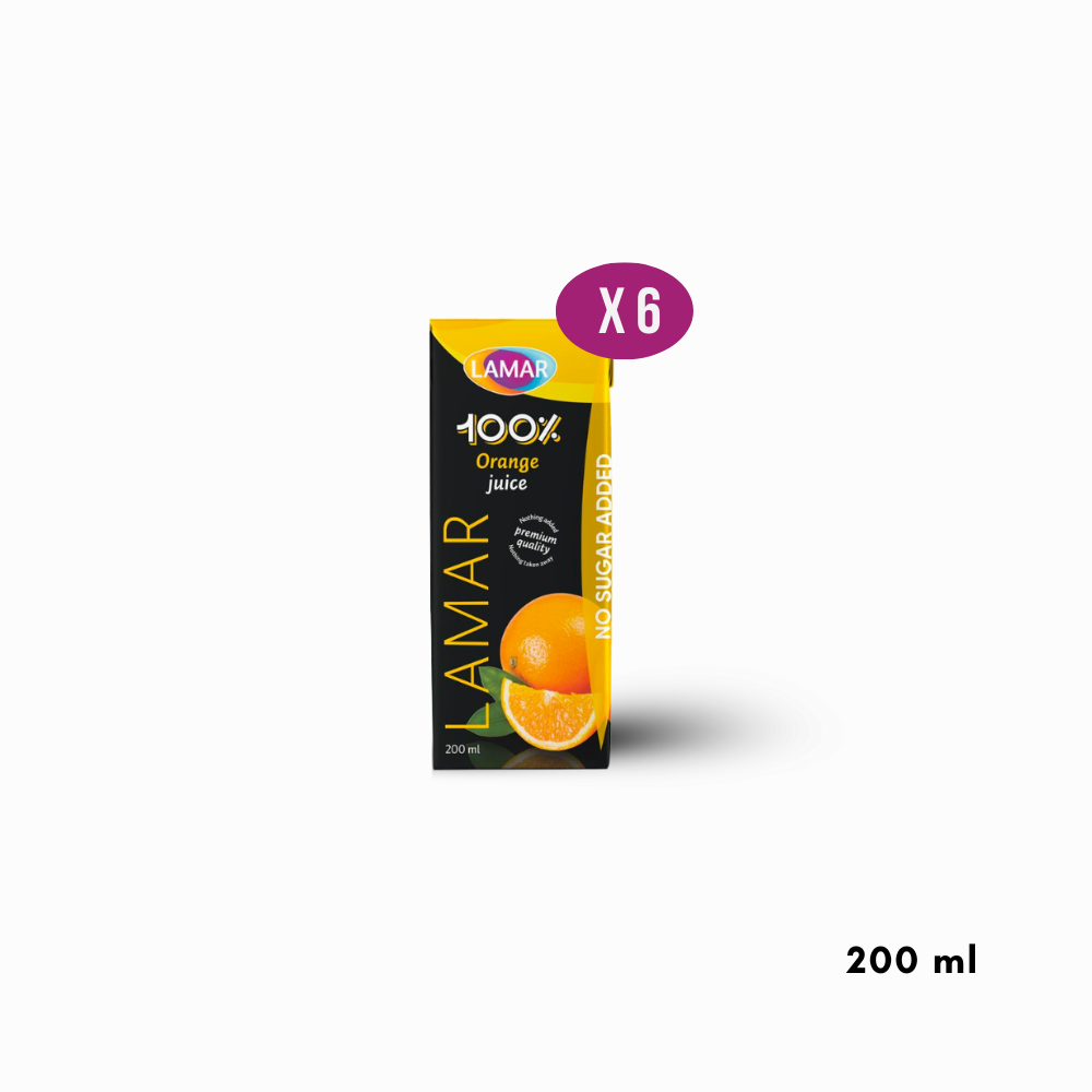 LAMAR 100% Natural Juice & Fruit Drink from Egypt - No preservative, No color