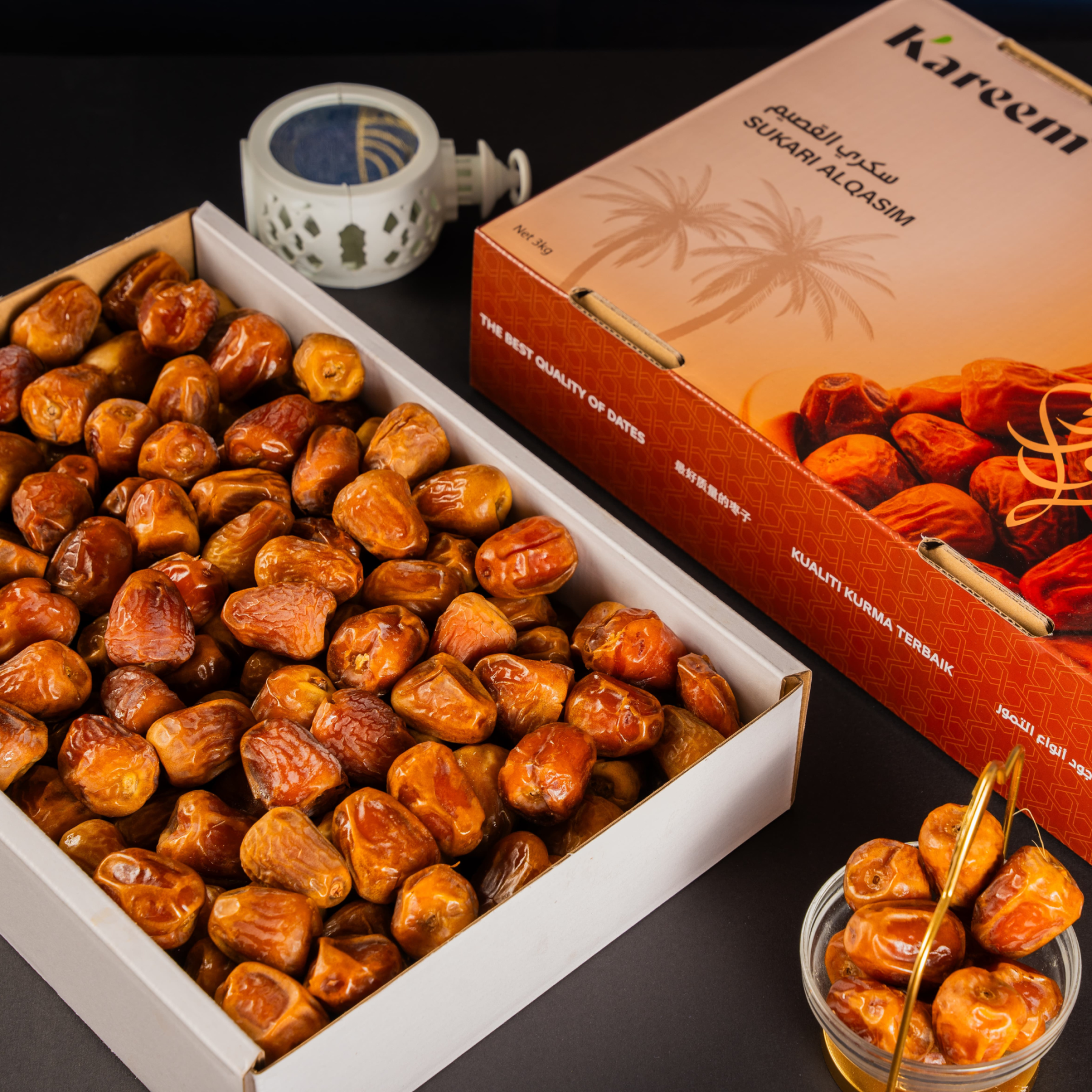 KAREEM KURMA SUKARI ( ROTAB ) 3KG DIIMPORT DARI AL QASSIM
