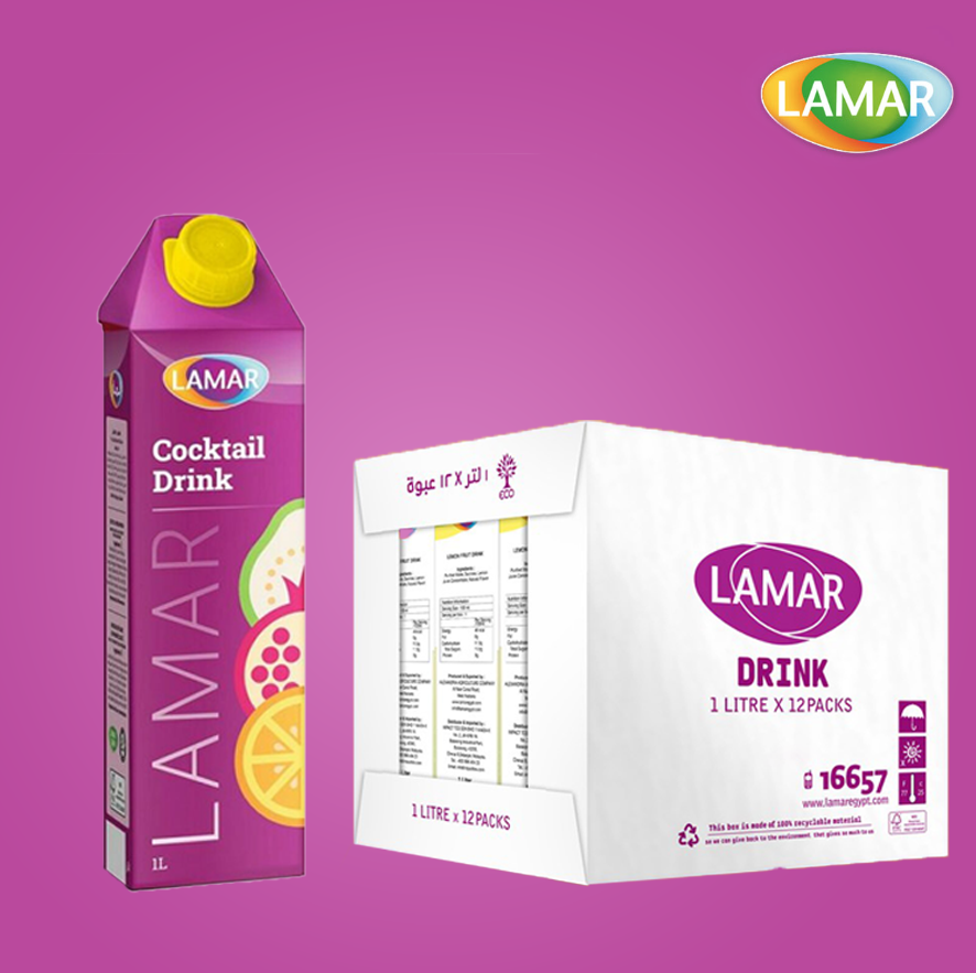 Lamar Cocktail Drink 1 Lt X 12
