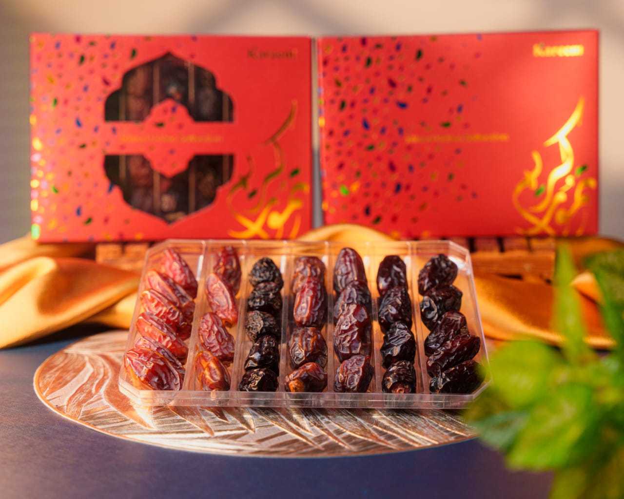 [ RAMADAN EXCLUSIVE ] KAREEM KURMA MIXED DATES SELECTION 450g - [ AJWA, MEDJOOL, MABROOM, SAFAWI ]