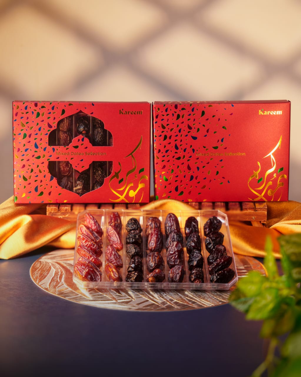 [ RAMADAN EXCLUSIVE ] KAREEM KURMA MIXED DATES SELECTION 450g - [ AJWA, MEDJOOL, MABROOM, SAFAWI ]