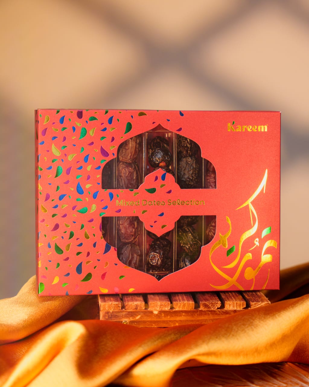 [ RAMADAN EXCLUSIVE ] KAREEM KURMA MIXED DATES SELECTION 450g - [ AJWA, MEDJOOL, MABROOM, SAFAWI ]