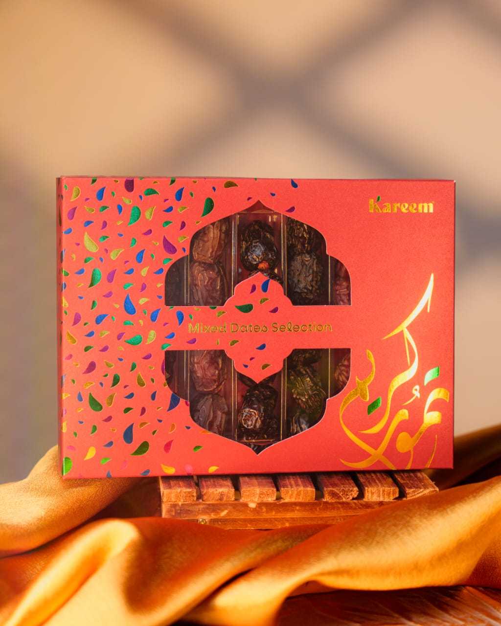 [ RAMADAN EXCLUSIVE ] KAREEM KURMA MIXED DATES SELECTION 450g - [ AJWA, MEDJOOL, MABROOM, SAFAWI ]
