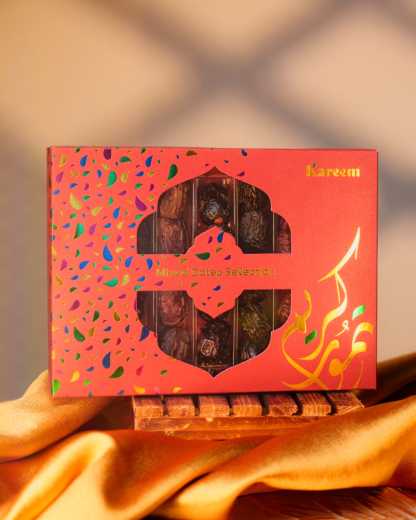 [ RAMADAN EXCLUSIVE ] KAREEM KURMA MIXED DATES SELECTION 450g - [ AJWA, MEDJOOL, MABROOM, SAFAWI ]