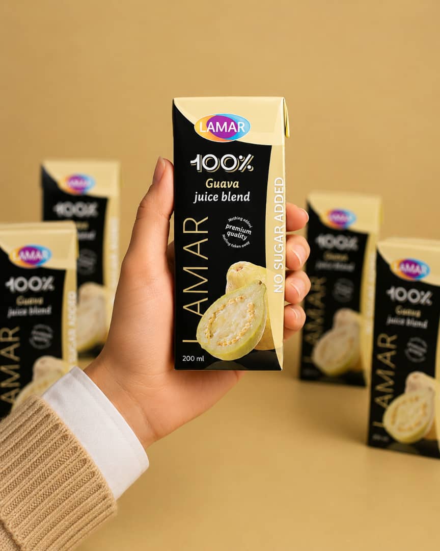 LAMAR [JUICE & DRINK 200ML] IMPORTED FROM EGYPT - LESS SUGAR, NO PRESERVATIVES
